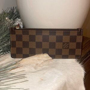 Louis Vuitton Brown Checkered Wallet